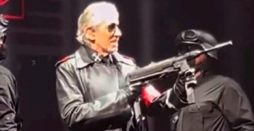 VIDEO Roger Waters nosio uniformu sličnu nacističkoj i mahao lažnim mitraljezom