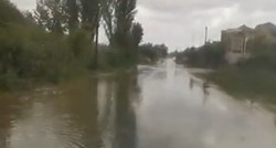 VIDEO Veliko nevrijeme u Splitu. Poplavljena cesta na istoku grada