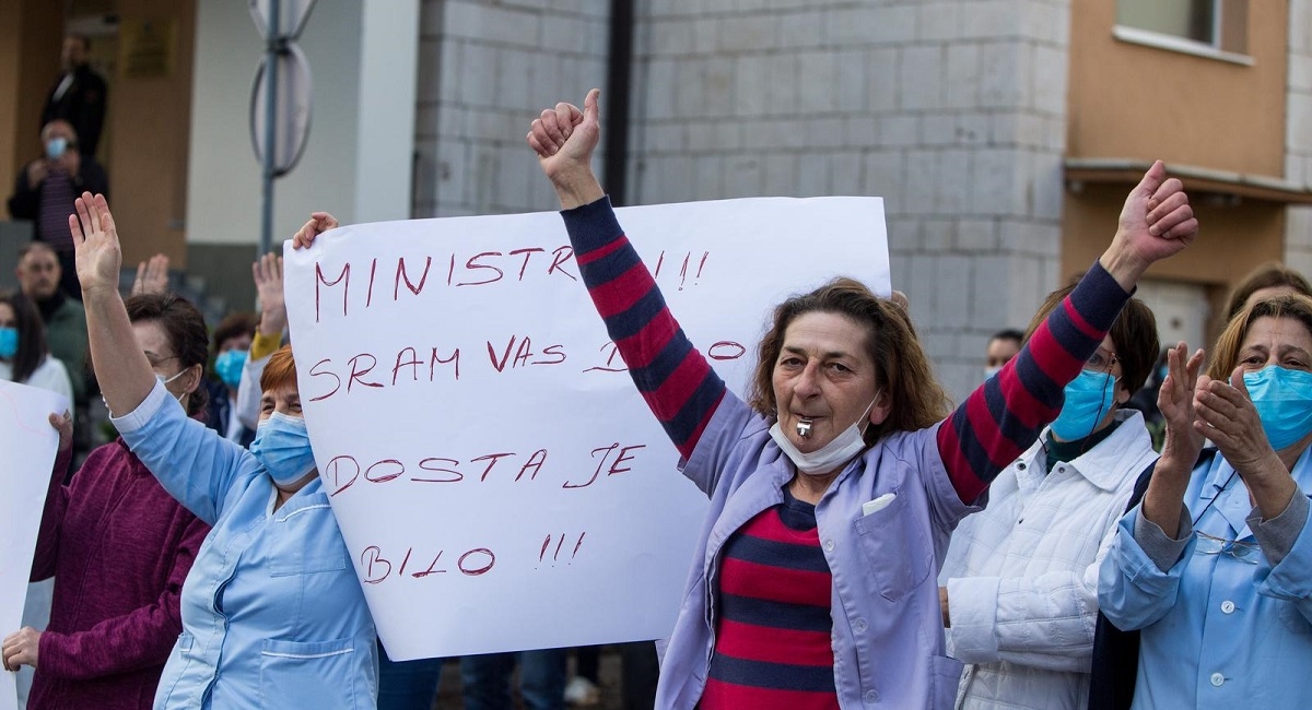 Zdravstveni radnici u Hercegovini štrajkaju, traže veće plaće