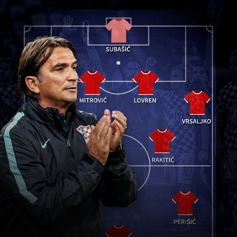 Ovako je izgledalo prvih 11 Hrvatske u prvoj Dalićevoj utakmici