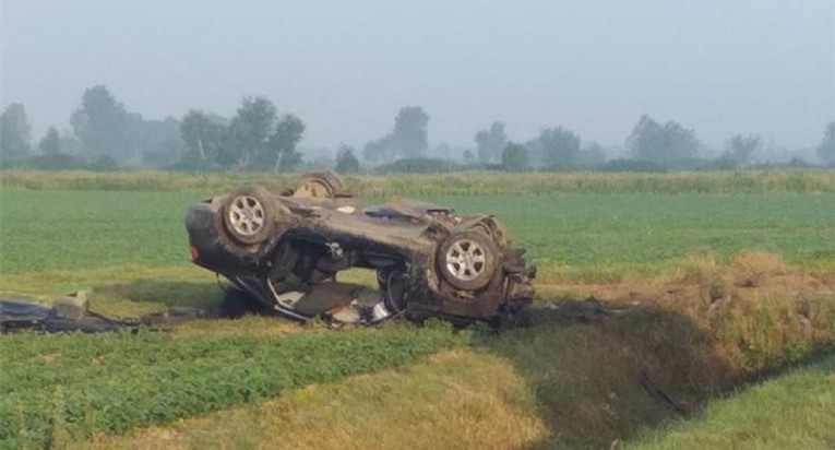 Teška prometna nesreća kod Županje, poginuo muškarac (32)