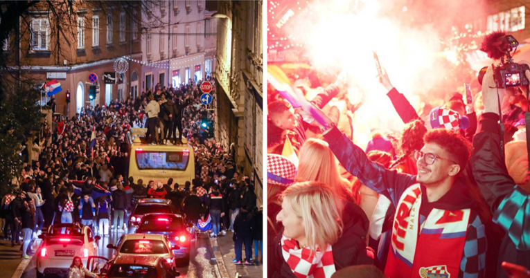 VELIKA GALERIJA Cijela Hrvatska slavila je pobjedu Vatrenih, pogledajte fotke