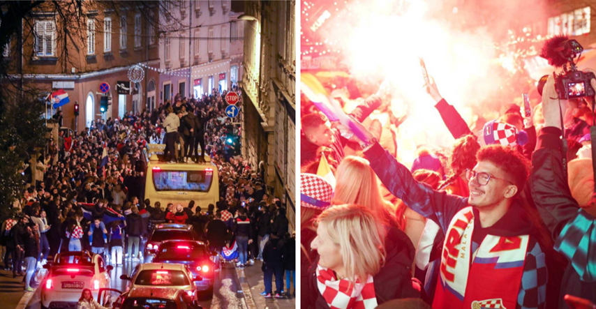 VELIKA GALERIJA Cijela Hrvatska slavila je pobjedu Vatrenih, pogledajte fotke