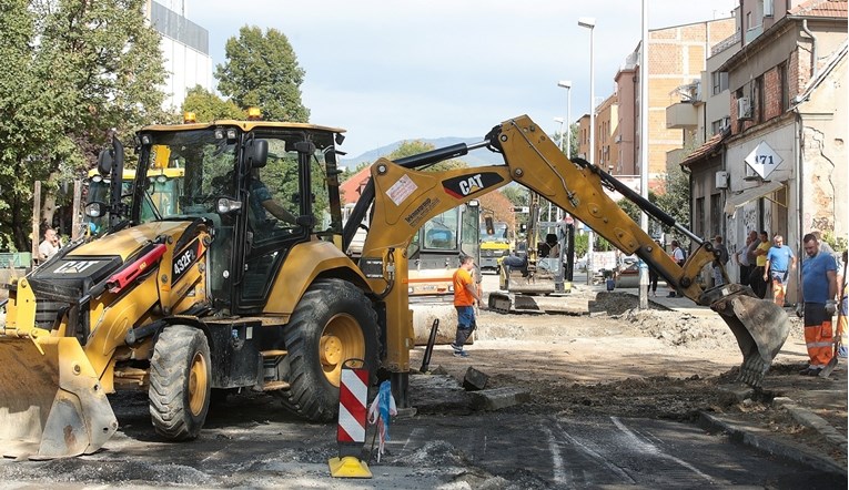 Zbog sanacije do četvrtka zatvoren dio ceste na zagrebačkoj Trešnjevci