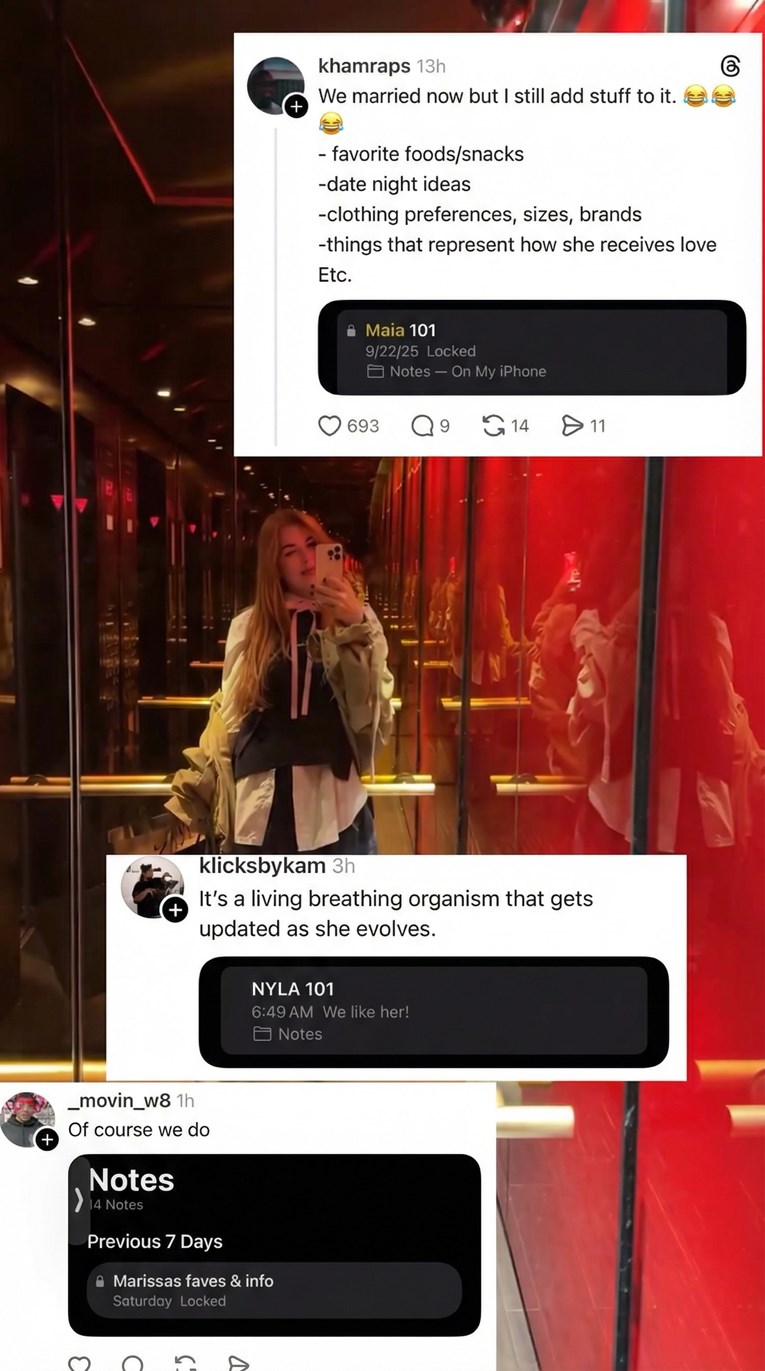 Zašto sve više tipova vode bilješke o svojim curama? 👀