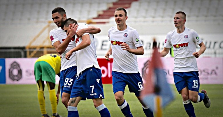 Hajdukov napadač rastura na posudbi. Zabio osam golova u sedam nastupa