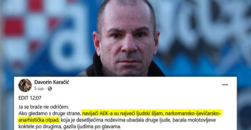 HOK istražuje Thompsonova odvjetnika zbog Fejs objave o navijačima AEK-a