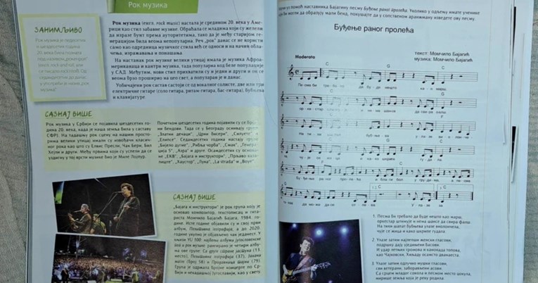 Pjesma Bajage i Instruktora završila u udžbeniku za gimnazijalce u Srbiji