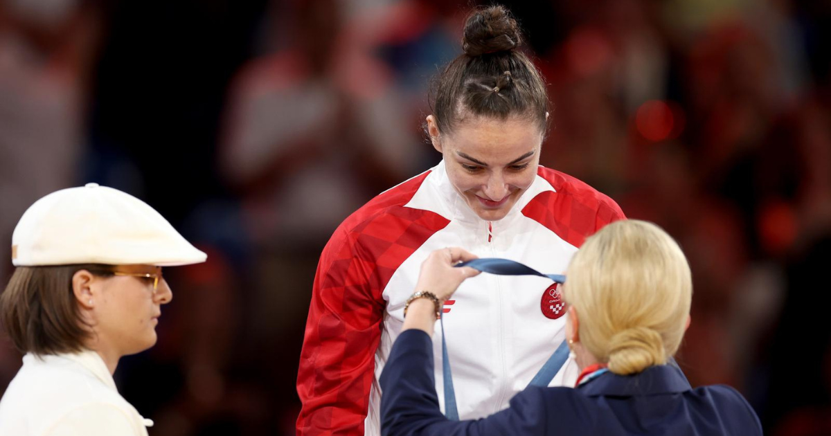 FOTO Kolinda dodijelila zlatnu medalju Barbari Matić