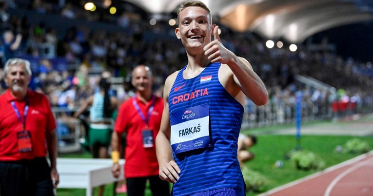 Senzacija u Rimu. Roko Farkaš (19) srušio 43 godine star rekord hrvatske atletike