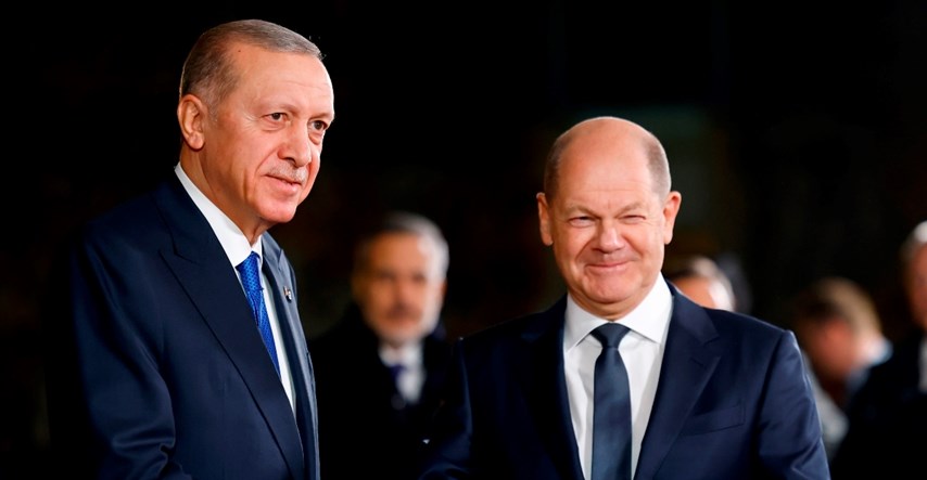 U Berlinu se sastali Erdogan i Scholz, razgovarali o ratu u Gazi