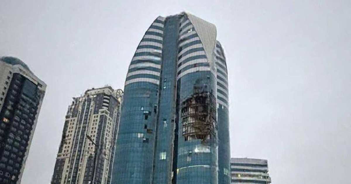 Dron pogodio jednu od najprepoznatljivijih građevina u Čečeniji