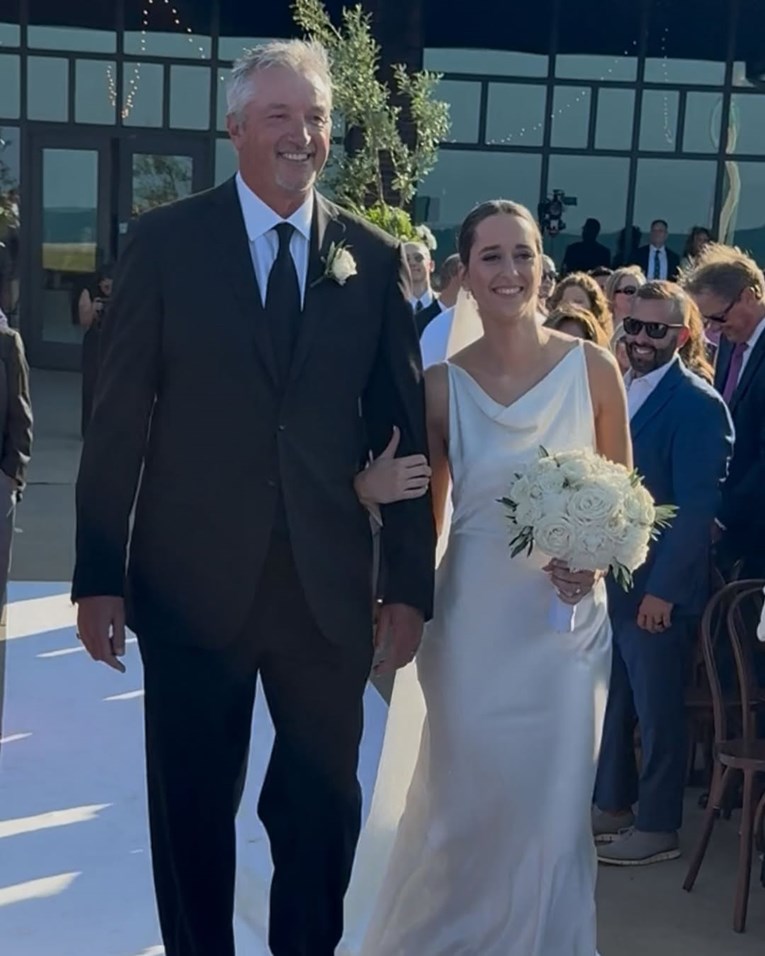 Slavlje u obitelji Tonija Kukoča: "Moja mala djevojčica se udala" 