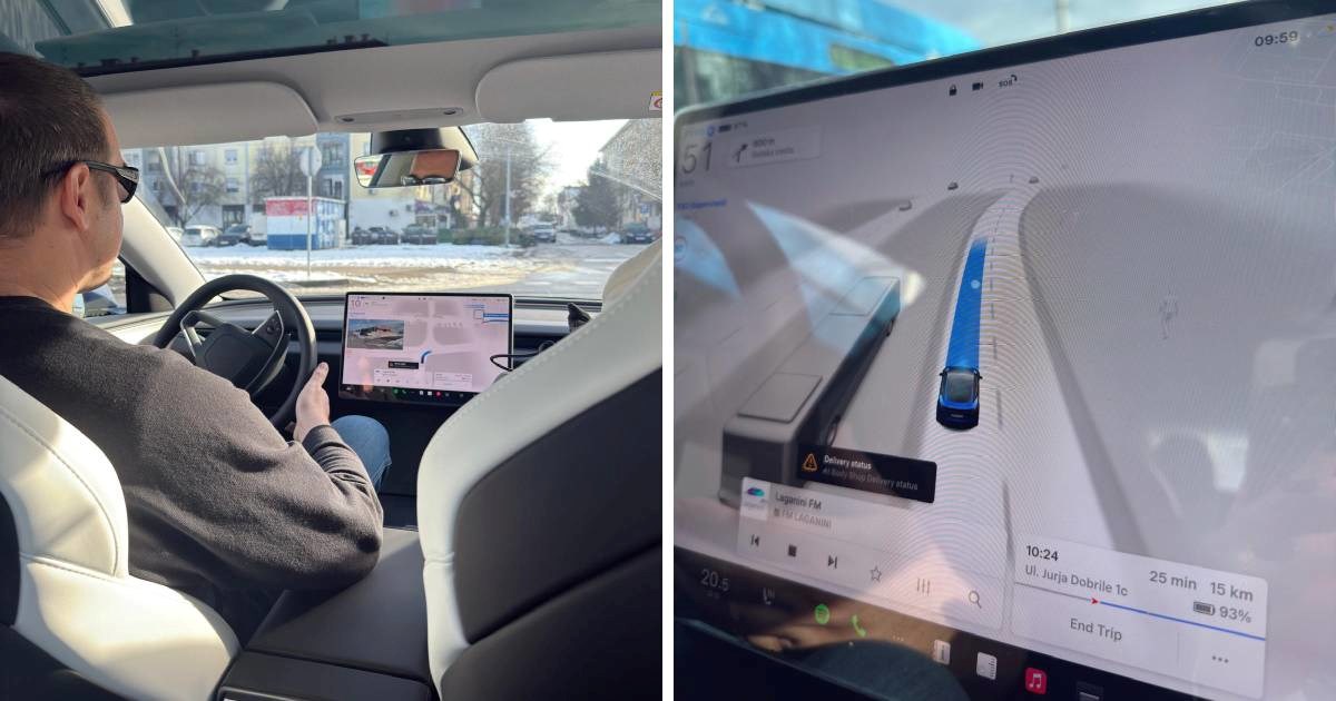 VIDEO Isprobali smo autonomnu vožnju u Tesli Zagrebom