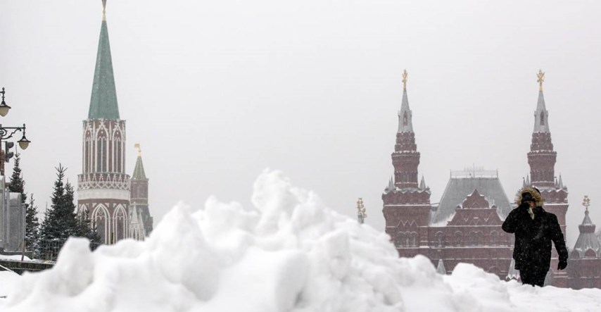U Moskvi palo najviše snijega u osam godina. Meteorolog: Ovo je snježni armagedon