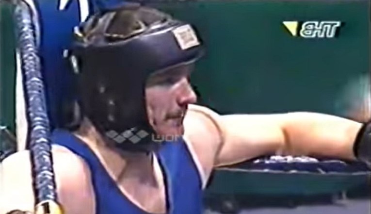 Pogledajte dosad neviđenu snimku boksačkog meča Mirka Filipovića s kraja 90-ih 