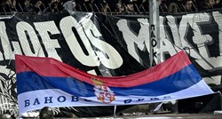 Grobari su Hajduk u Solunu dočekali natpisom s dildoima. Evo što su pokazali Dinamu