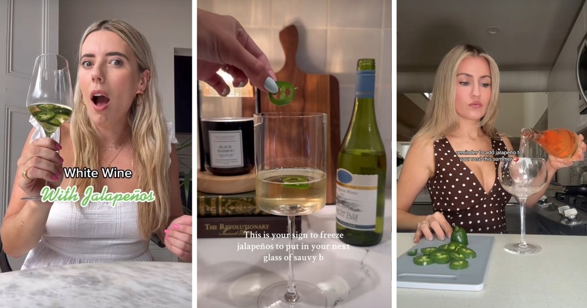 Tiktokeri su opsjednuti vinom s jalapeño papričicama, biste li probali?