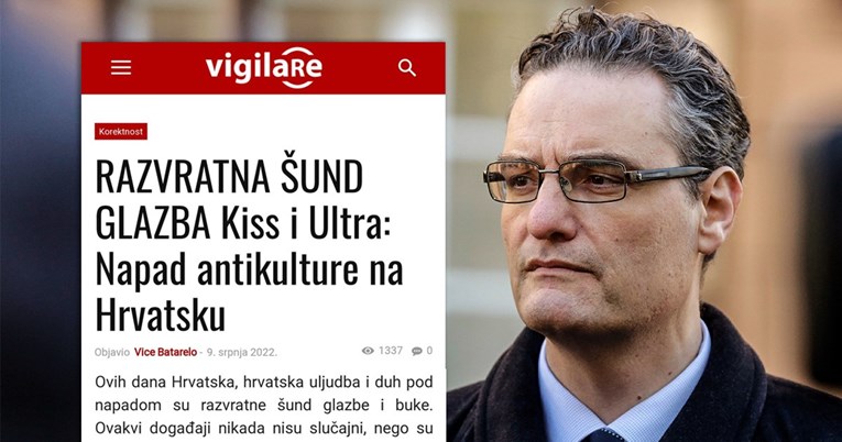 Batarelu smetaju Kiss i Ultra: Molimo se Bogu da to nestane iz zemlje Hrvata