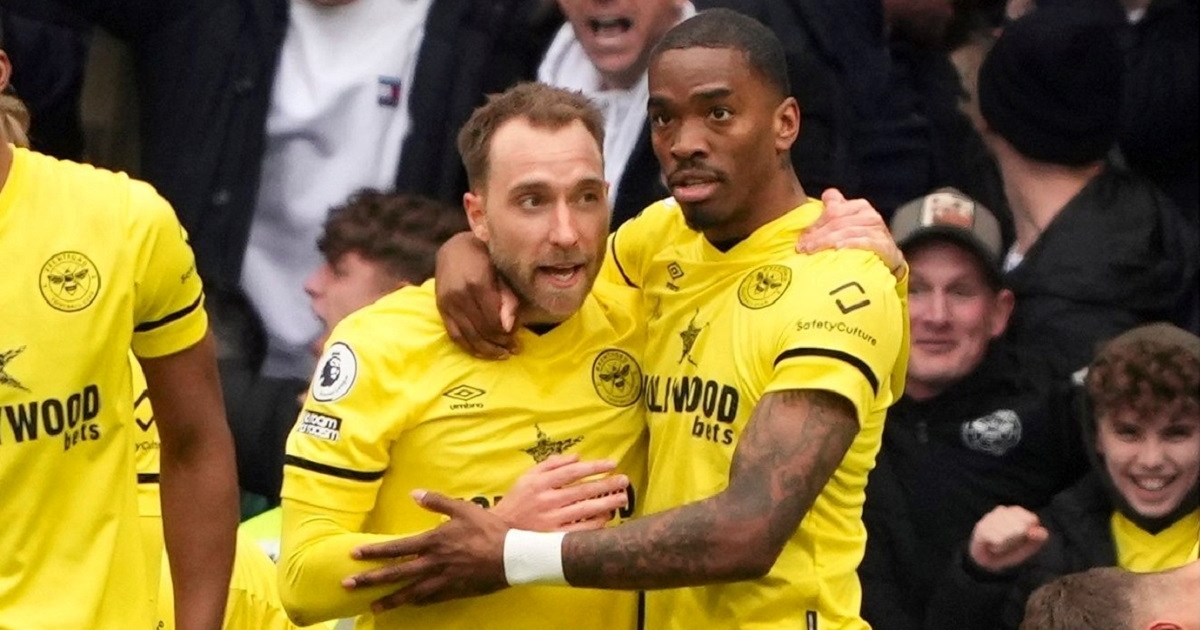 CHELSEA - BRENTFORD 1:4 Eriksen zabio prvi klupski pogodak ove sezone