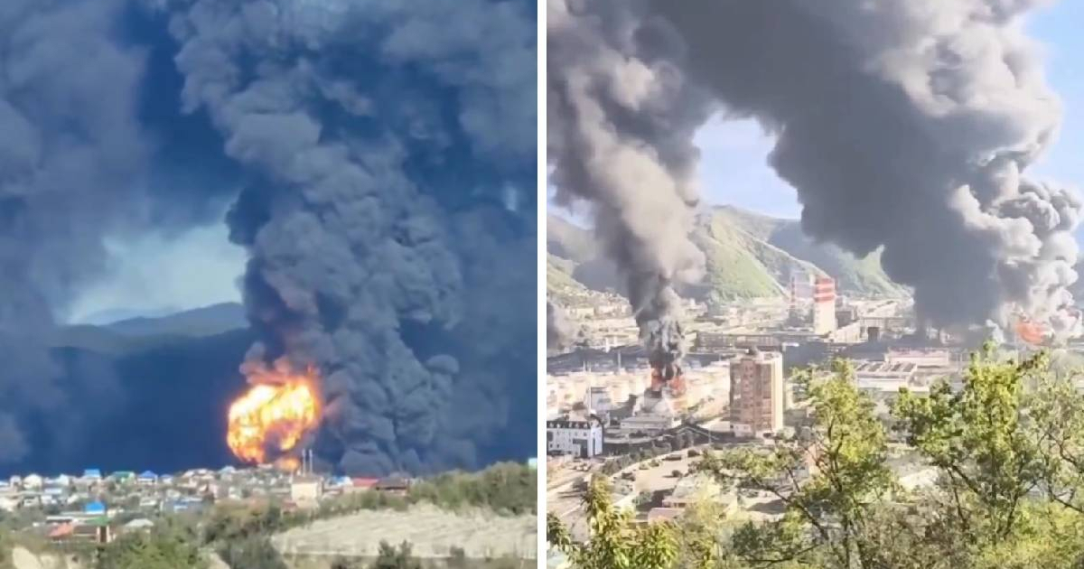 VIDEO Ovako kako jutros izgleda "ruski Černobil". Stanovnici: Ne možemo disati