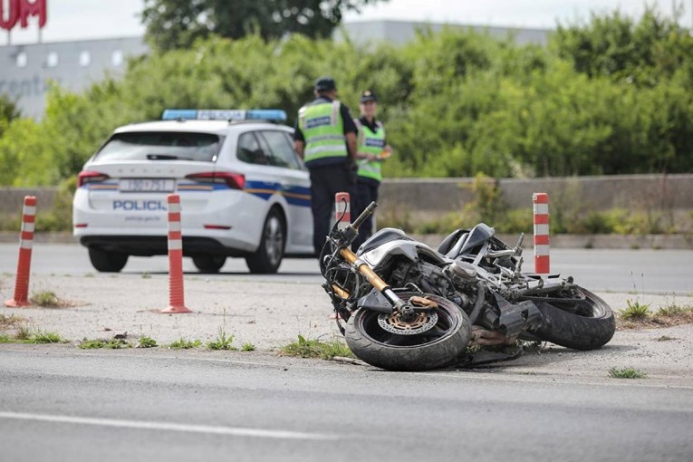 Na Slavonskoj u Zagrebu poginuo motociklist