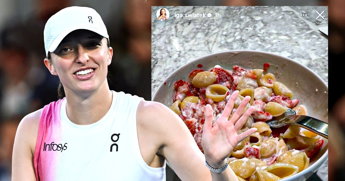 Swiatek jelom zgrozila Engleze. "Tata dodaje vrhnje i šećer, a ja jogurt"