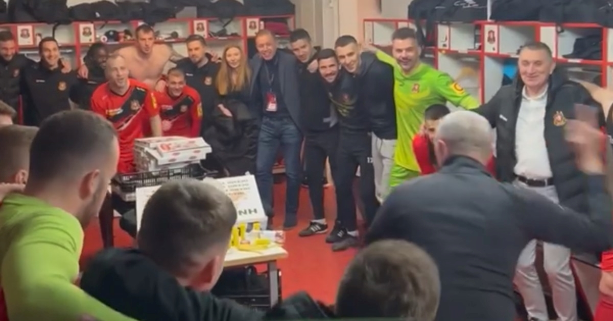 Pogledajte slavlje u svlačionici Gorice nakon najluđe pobjede sezone