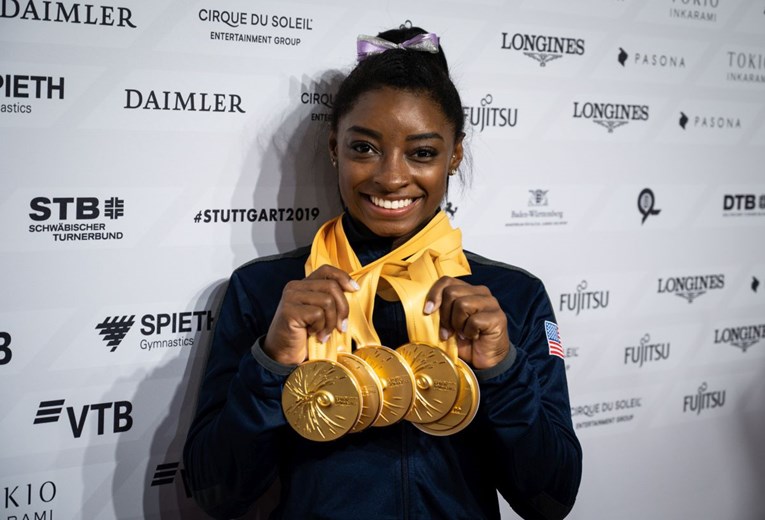Biles s 22 godine osvojila 25. medalju na svjetskim prvenstvima u gimnastici