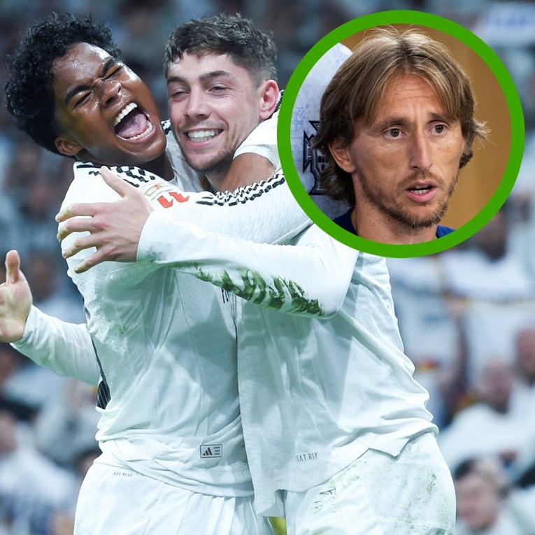 Modrić Ancelottiju nakon Valverdeove golčine: Zvijer. Nitko ne šutira poput njega