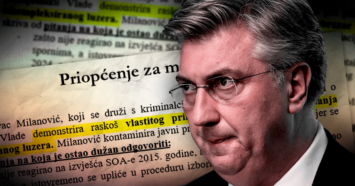 Plenković poslao priopćenje: "Notorni i patološki lažljivac Milanović..."