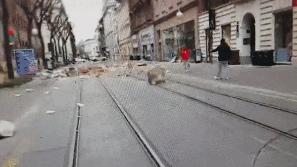 Pogledajte Indexov live video snimljen odmah nakon razornog potresa u Zagrebu