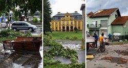 VIDEO Nevrijeme u Slavoniji, u Slavonskom Brodu troje ozlijeđenih