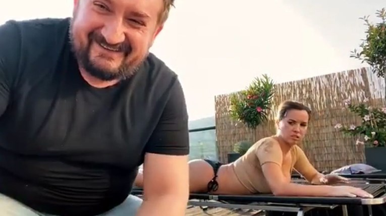 VIDEO Dalibor Petko zalio Nives kantom hladne vode, njena reakcija je neopisiva
