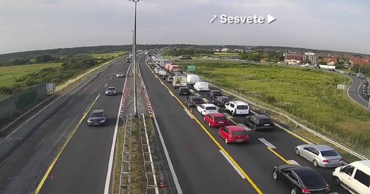 Kolona od 14 kilometara na A4 zbog prometne nesreće