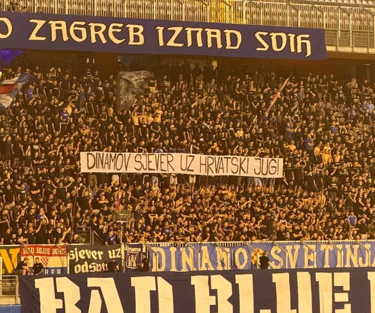Pogledajte transparent koji su Boysi podigli nakon požara u Dalmaciji