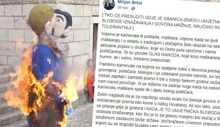 Vaso Brkić komentirao spaljivanje lutke gej para s djetetom