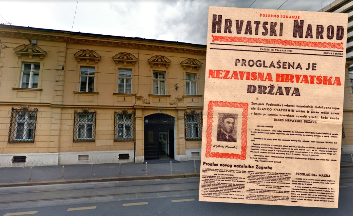 USKOK se seli u zgradu u kojoj je proglašena NDH