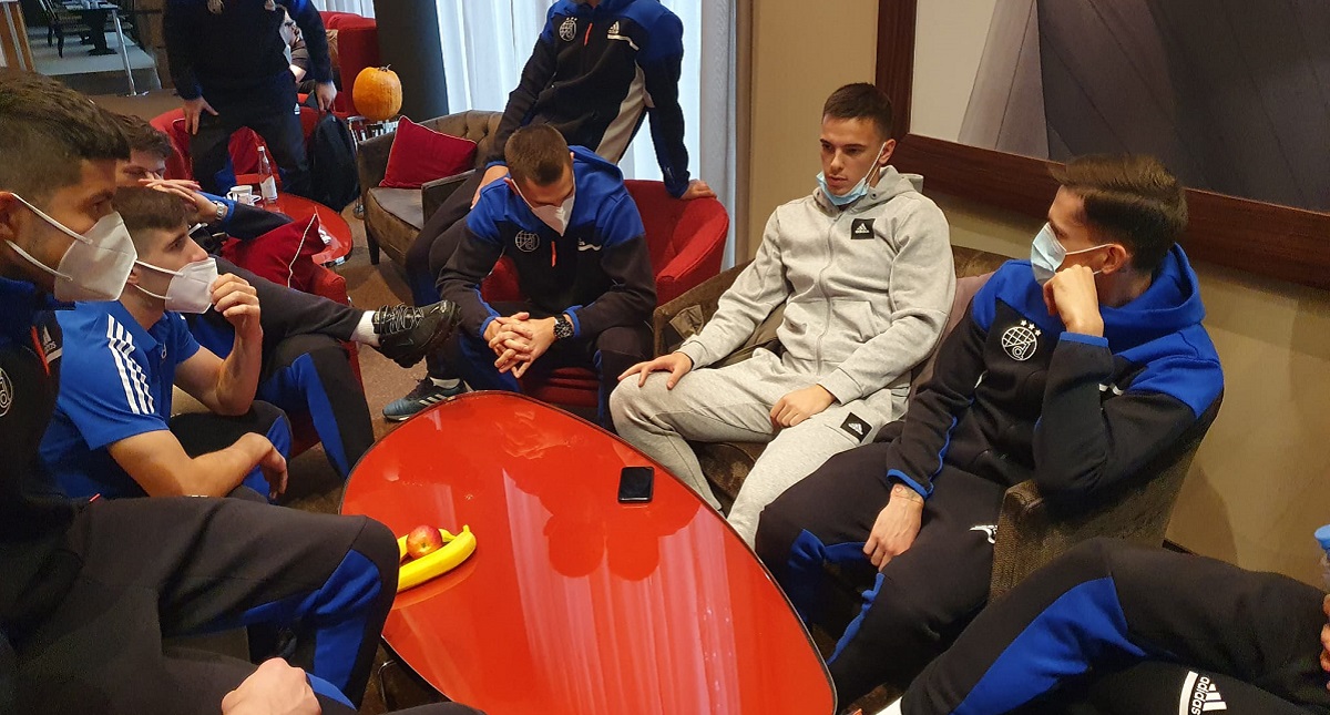 VIDEO Moro u Moskvi posjetio dinamovce prije utakmice s CSKA-om