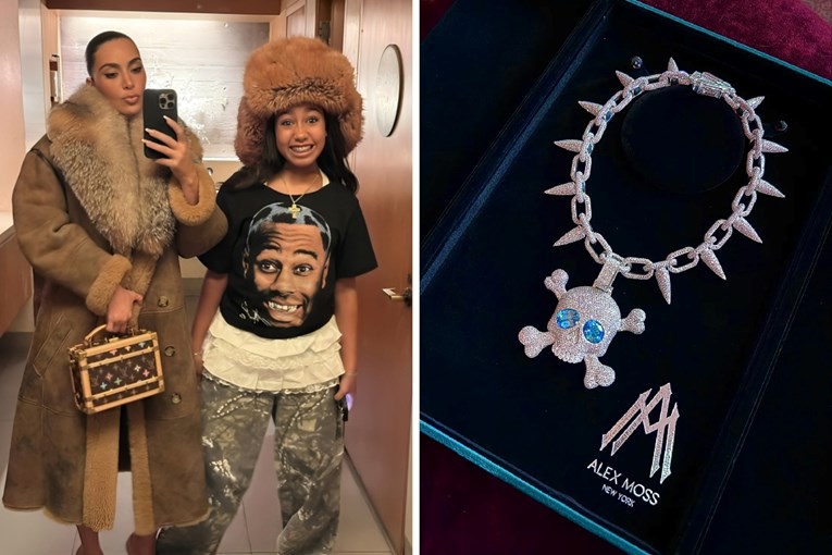 Kim Kardashian darovala kćeri North dijamantnu ogrlicu s više od 100 karata