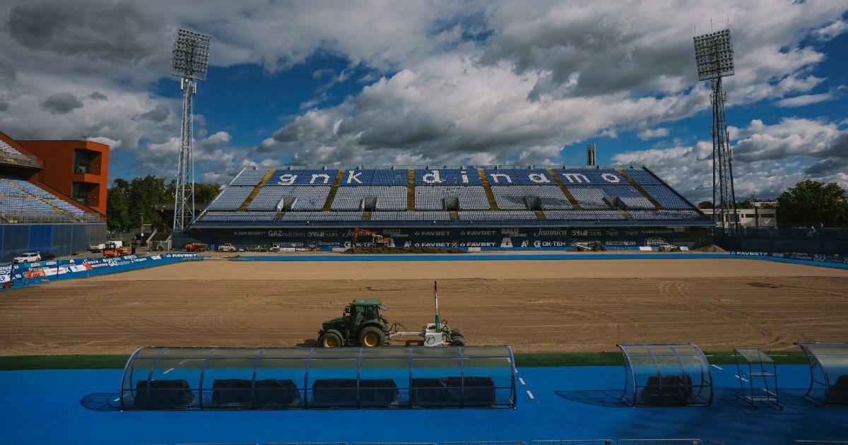 FOTO Radovi u tijeku na Maksimiru. Pogledajte kako izgleda glavni teren