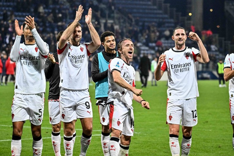 VIDEO Modrićeva reakcija nakon pobjede Milana postala je hit