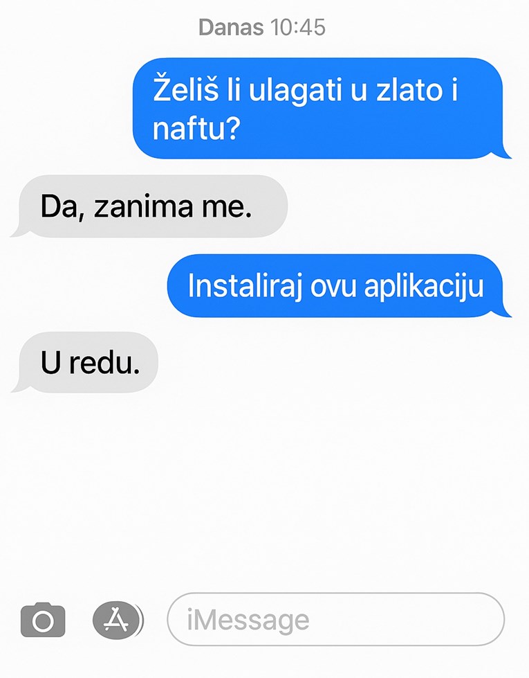 Žena u Požegi instalirala aplikaciju za "ulaganje u zlato", pa ostala bez novca