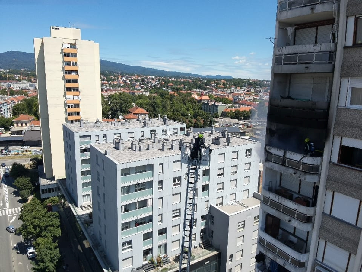 FOTO Planuo stan u zagrebačkom neboderu