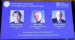 Nobel za kemiju trojici znanstvenika za "klik-kemiju"