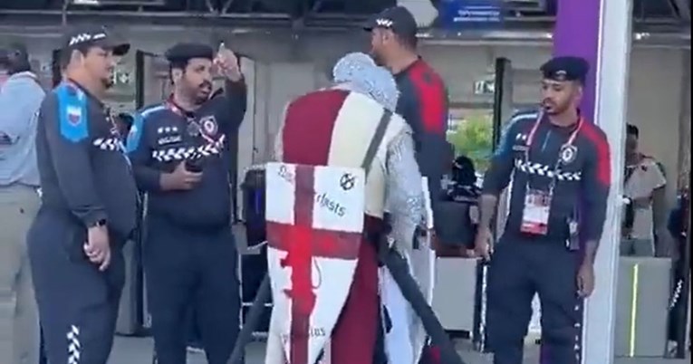 Engleski navijači odjenuli se u križare, zabranjen im ulazak na stadion u Kataru