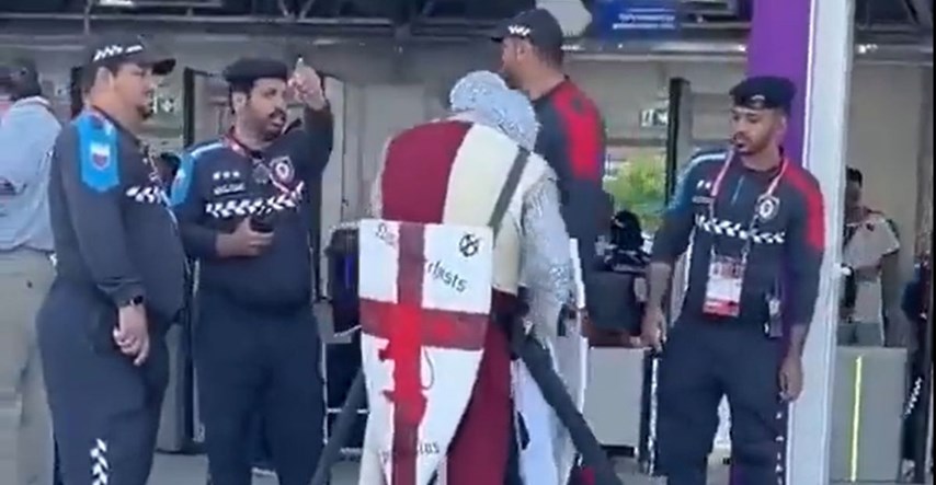 Engleski navijači odjenuli se u križare, zabranjen im ulazak na stadion u Kataru