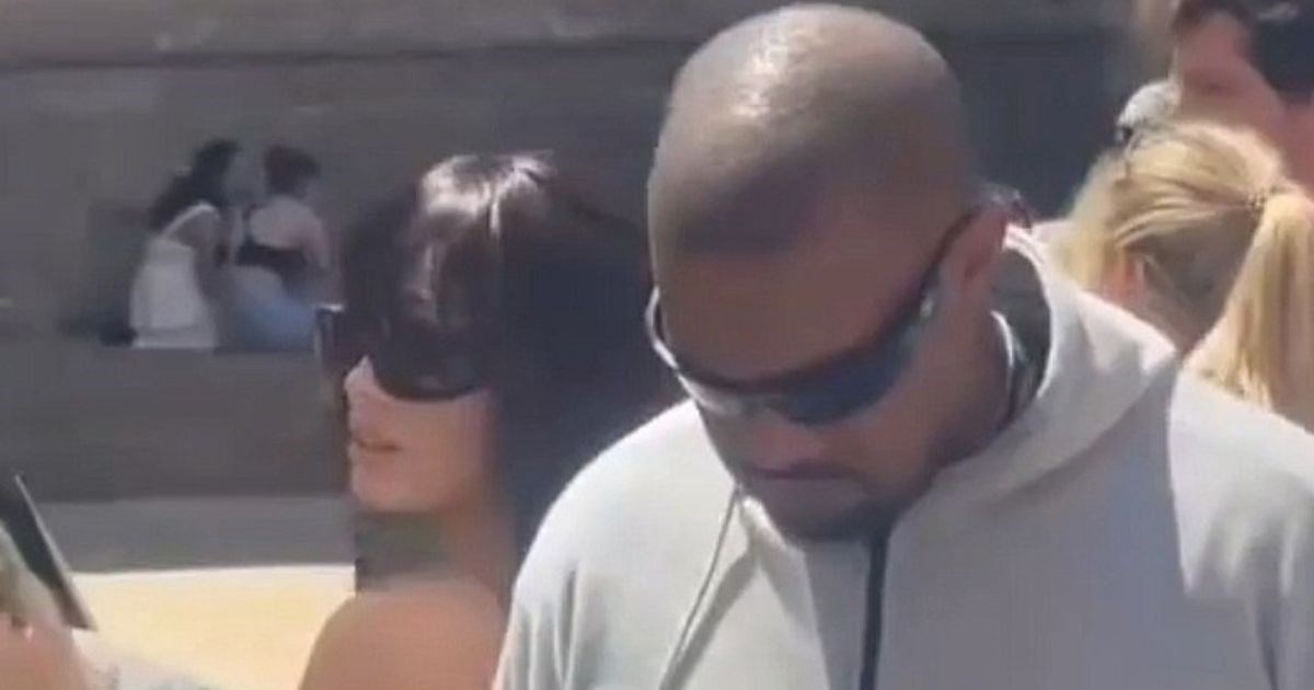Kanye West i Bianca snimljeni u Španjolskoj, ona nosila mrežasti top i mini hlačice