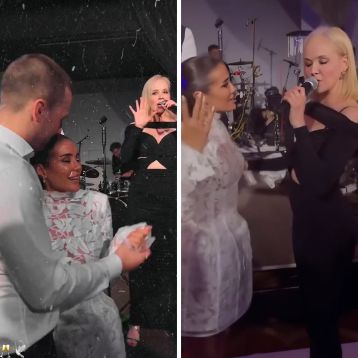VIDEO Jelena Rozga pjevala na svadbi srpske influencerice