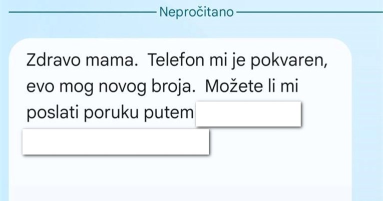 Policija objavila screenshot: "Ako dobijete ovu poruku, javite se svom djetetu"